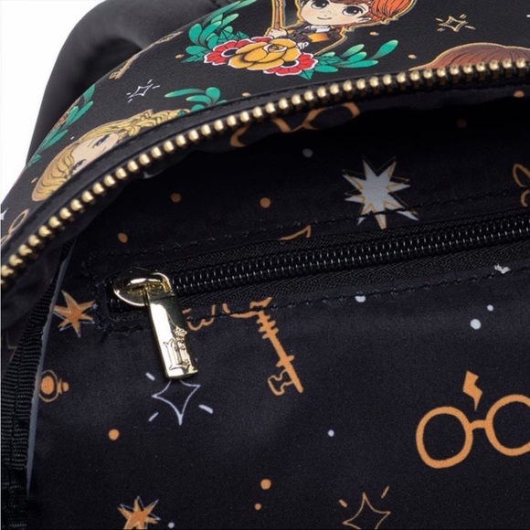 Exclusive Loungefly Harry Potter Glow In The Dark Kawaii Mini Backpack main image 5
